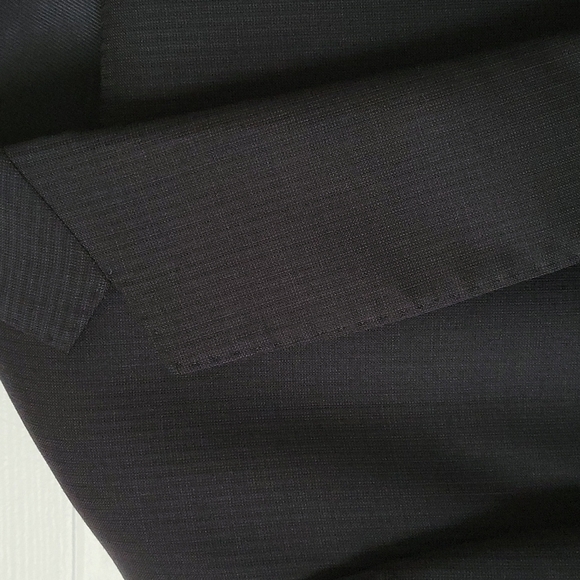 Zanetti Navy Blue Striped Suit Set - Size 48R - Picture 3 of 17